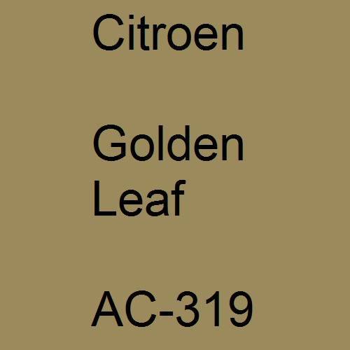 Citroen, Golden Leaf, AC-319.